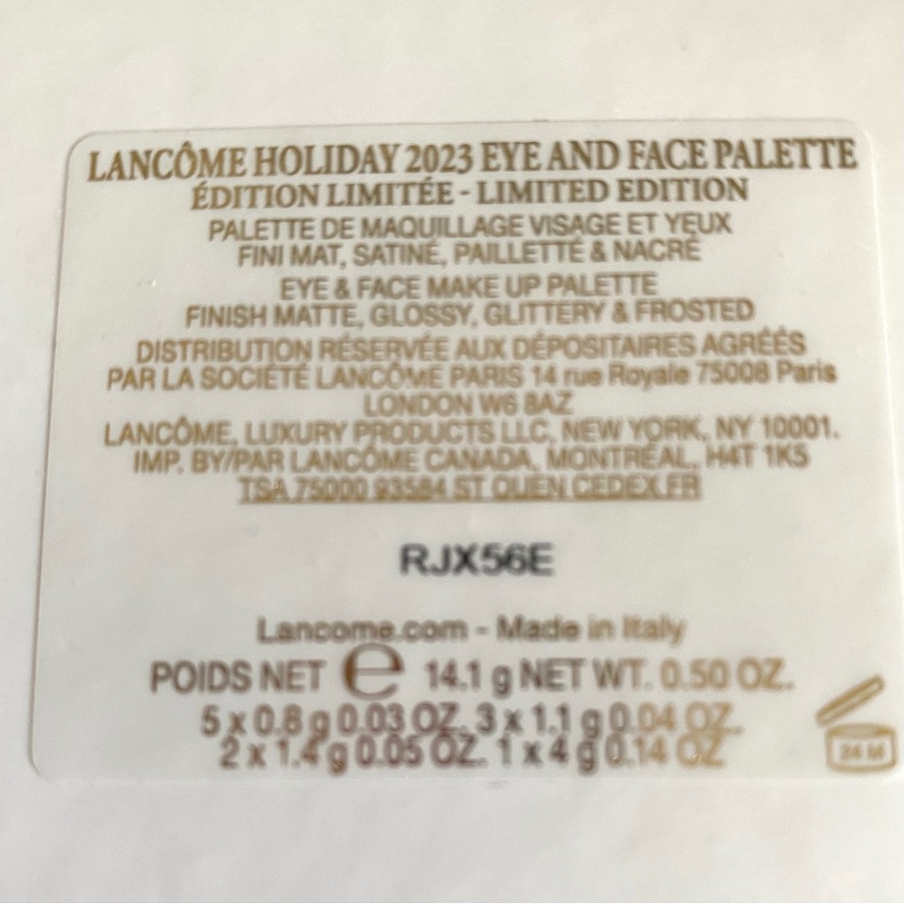 LANCOME Holiday Eye and Face Palette Limited Edition New in box - Picture 9 of 13